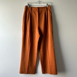 Favorite Daughter burnt orange wide leg high rise pants